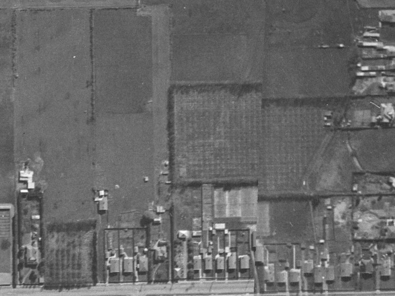 Rowcliffe Crescent from the air, 1940-1944