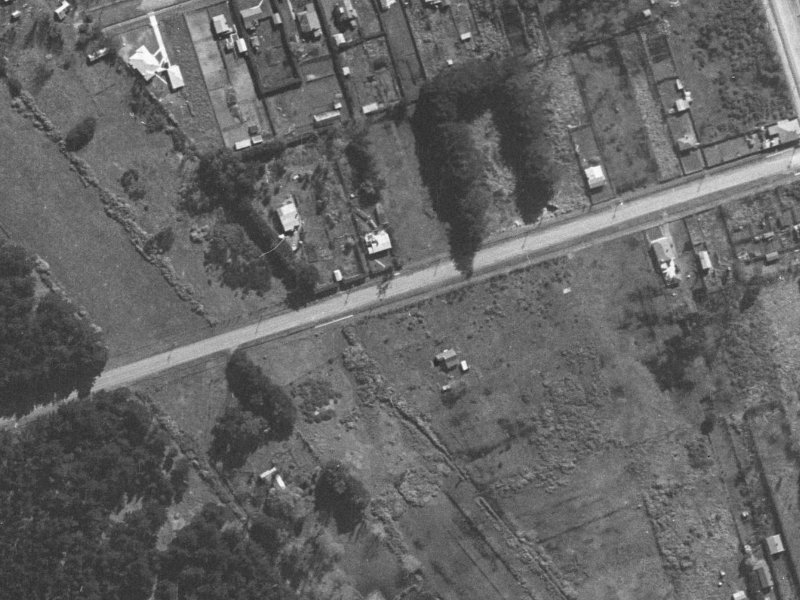 79 Bridge Street from the air, 1940-1944