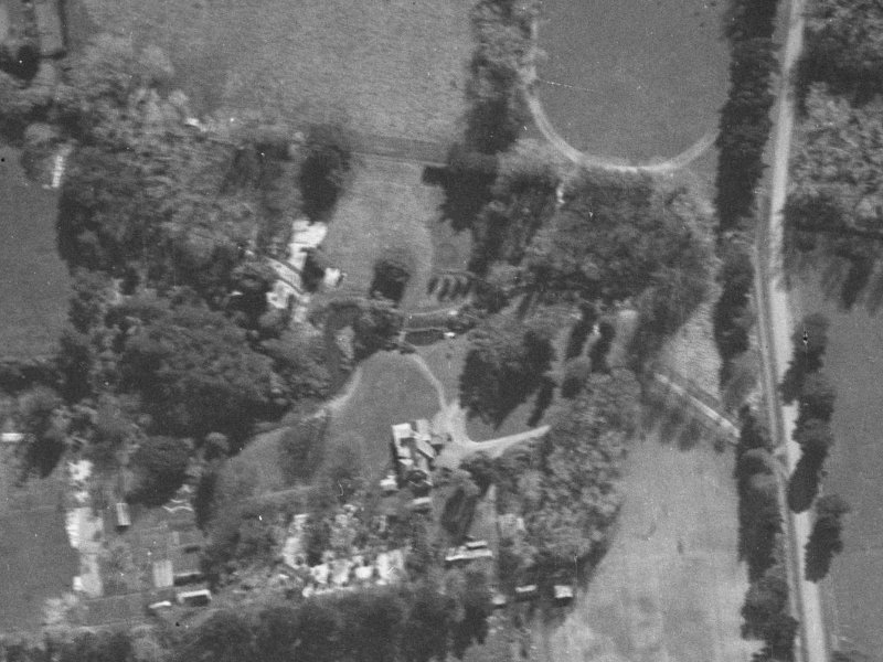 87 Ilam Road from the air, 1940-1944
