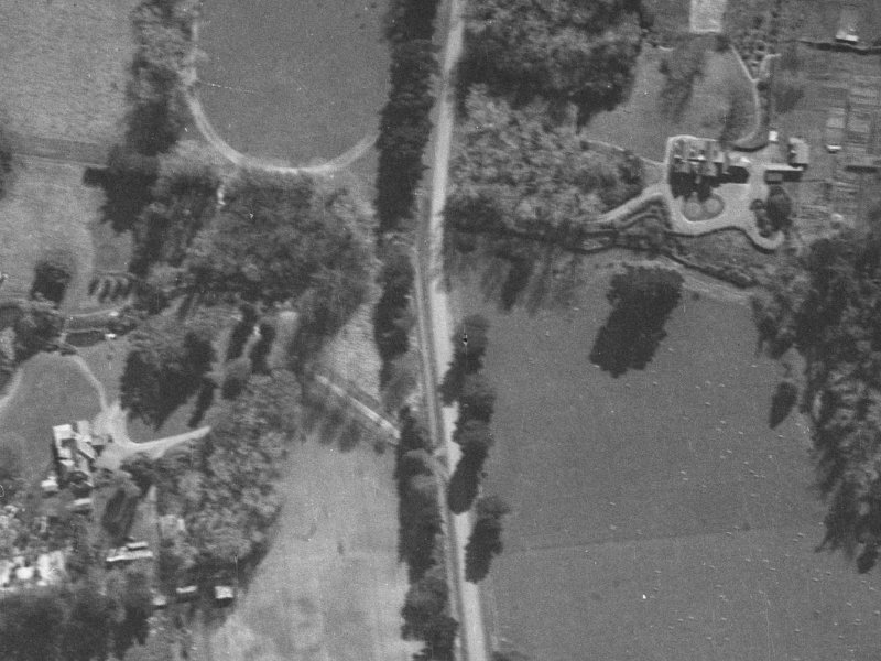 92 Ilam Road from the air, 1940-1944