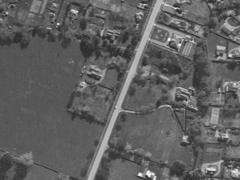 79 Clyde Road from the air, 1940-1944