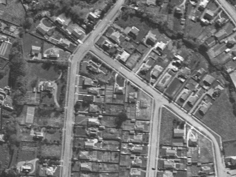 Puriri Street from the air, 1940-1944