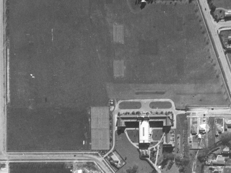 71 Straven Road from the air, 1940-1944
