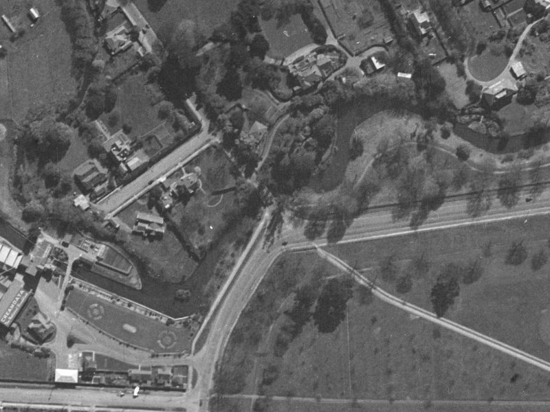 2 Fendalton Road from the air, 1940-1944