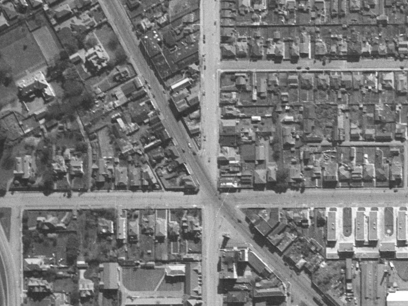 84 332 Victoria Street from the air, 1940-1944