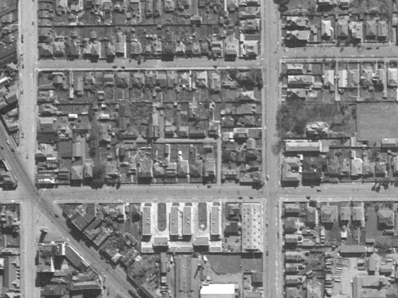 Airedale Place from the air, 1940-1944