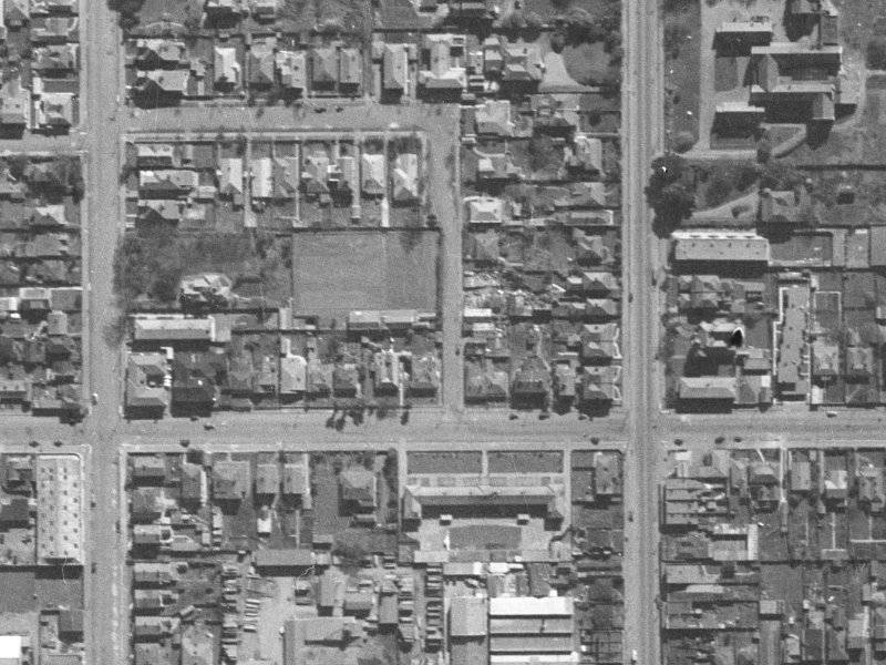 6 Gracefield Avenue from the air, 1940-1944