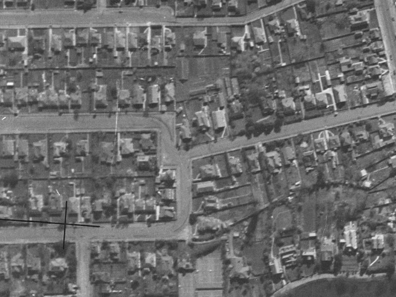 1/52 Harvey Terrace from the air, 1940-1944