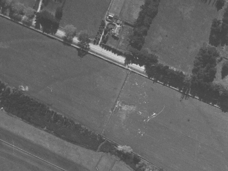 1 Manakura Street from the air, 1940-1944