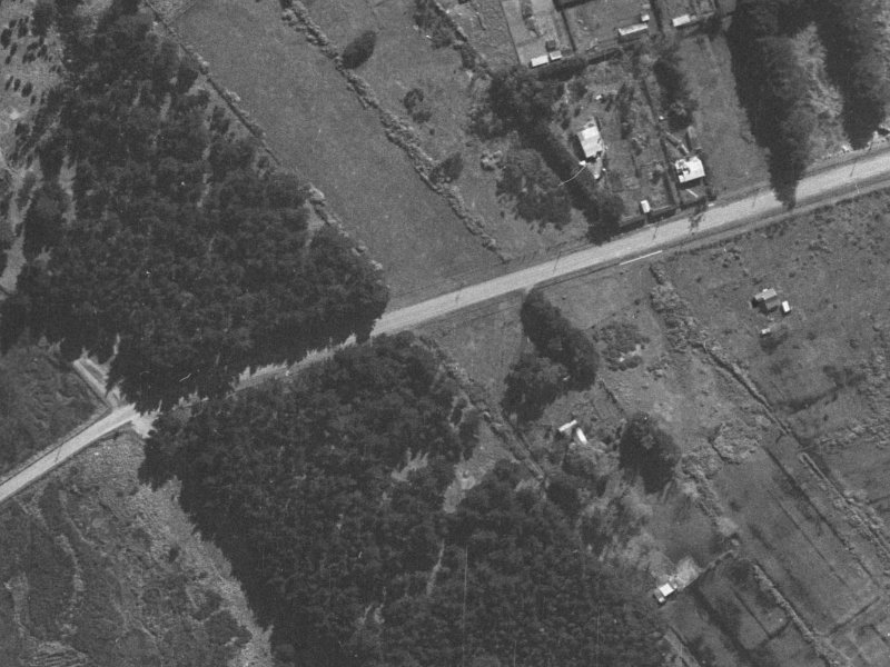 127 Bridge Street from the air, 1940-1944