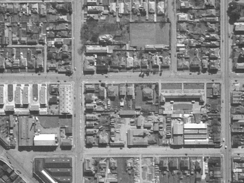 94 Salisbury Street from the air, 1940-1944