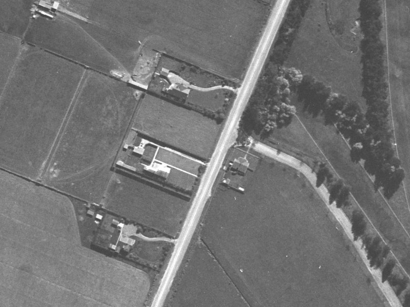 46A Steadman Road from the air, 1940-1944
