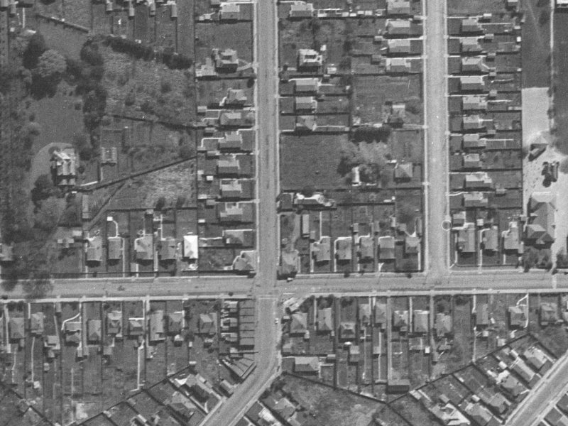 728 Gloucester Street from the air, 1940-1944