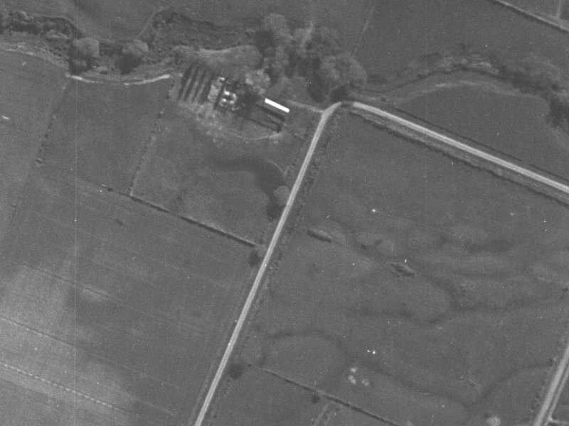 63–69 Brodie Street from the air, 1940-1944