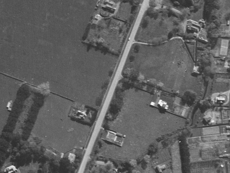 70A Clyde Road from the air, 1940-1944