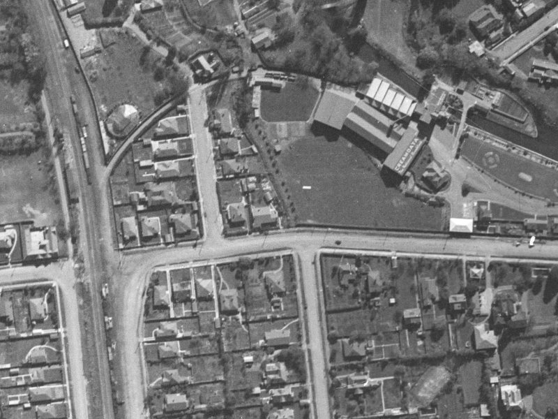 34 Matai Street East from the air, 1940-1944