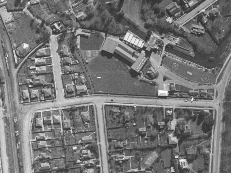 10F Matai Street East from the air, 1940-1944