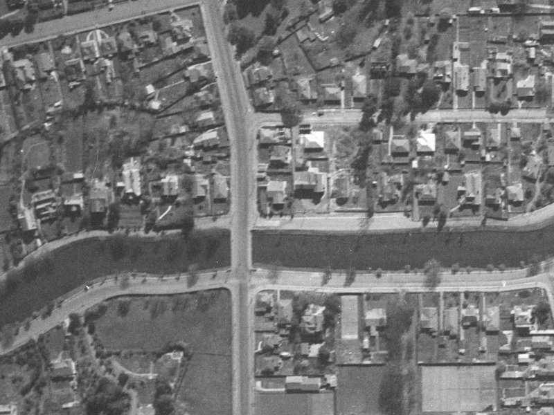 200 Stanmore Road from the air, 1940-1944