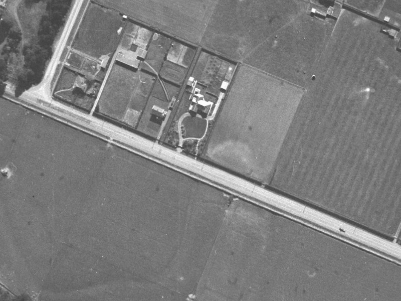 228A Yaldhurst Road from the air, 1940-1944
