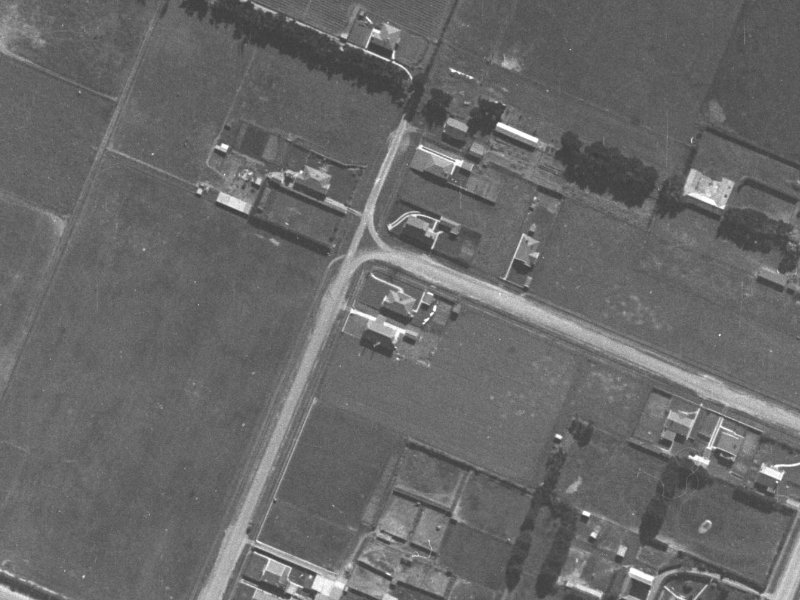 25 Wittys Road from the air, 1940-1944