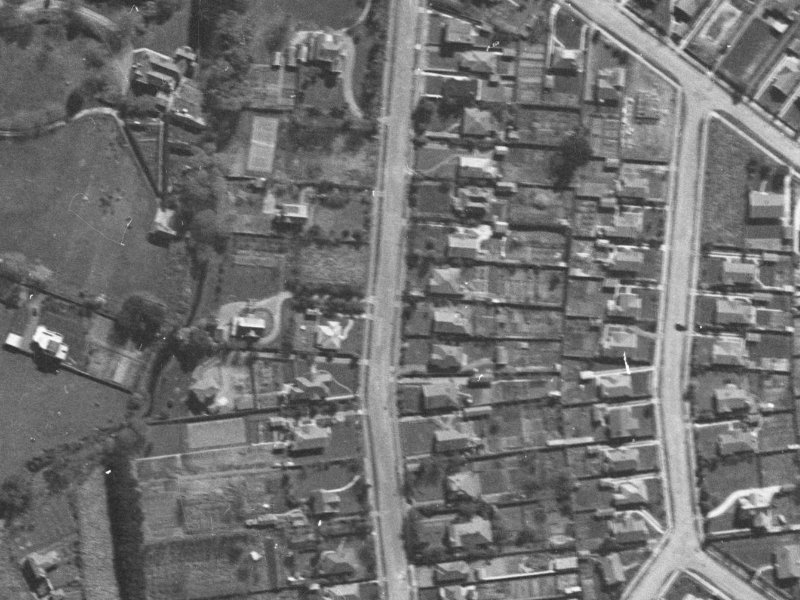 70 Puriri Street from the air, 1940-1944