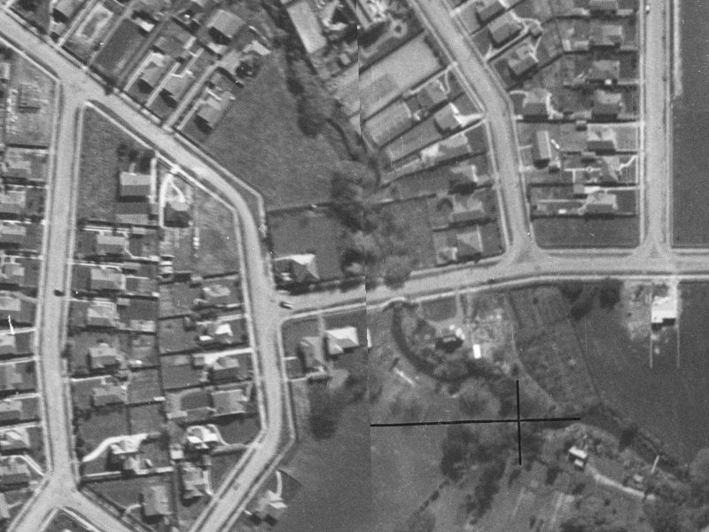 87 Kahu Road from the air, 1940-1944