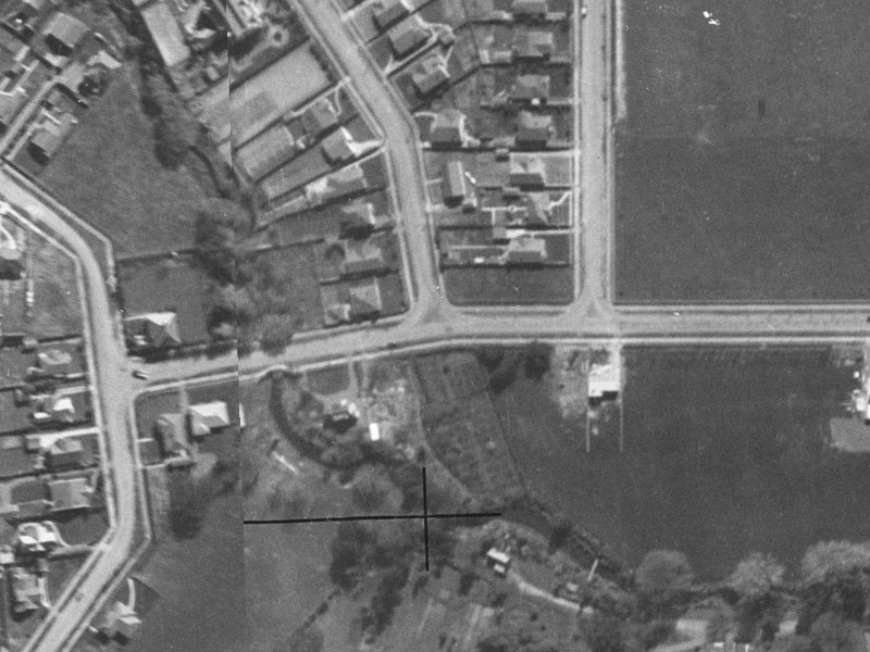 83 Kahu Road from the air, 1940-1944