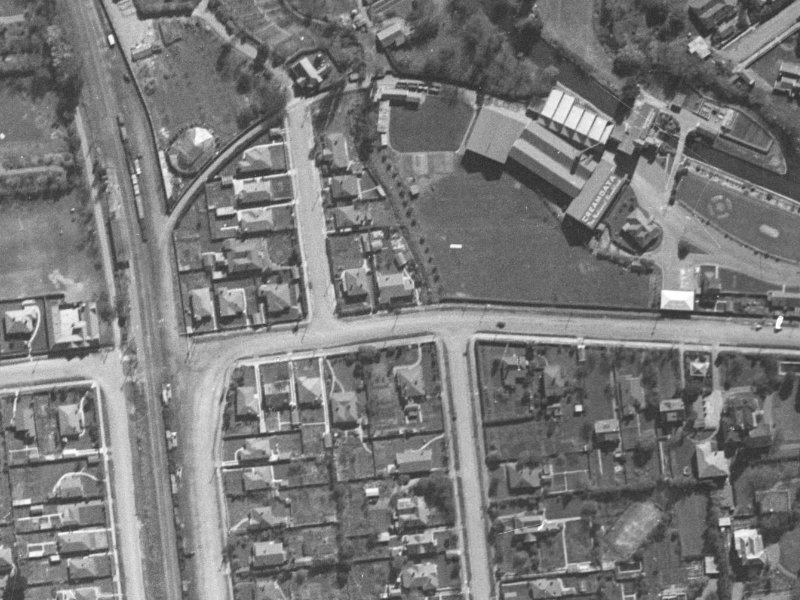34 Matai St E from the air, 1940-1944