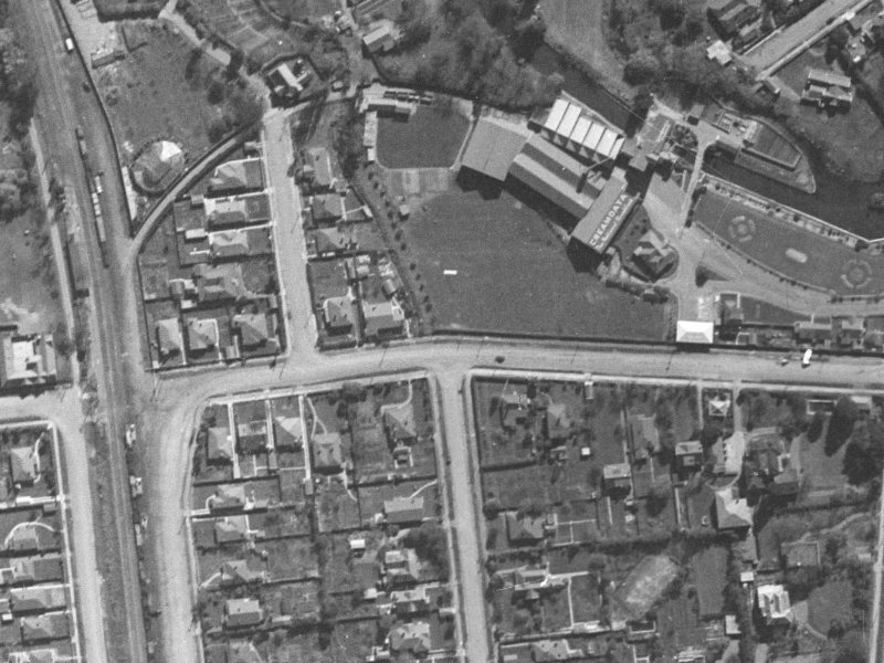 10E Matai Street East from the air, 1940-1944