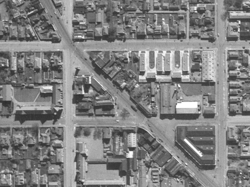 60 Victoria Street from the air, 1940-1944