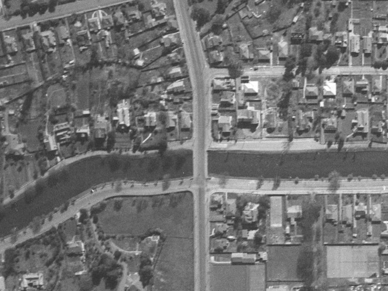 205 Stanmore Road from the air, 1940-1944