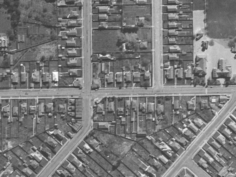 199 Woodham Road from the air, 1940-1944