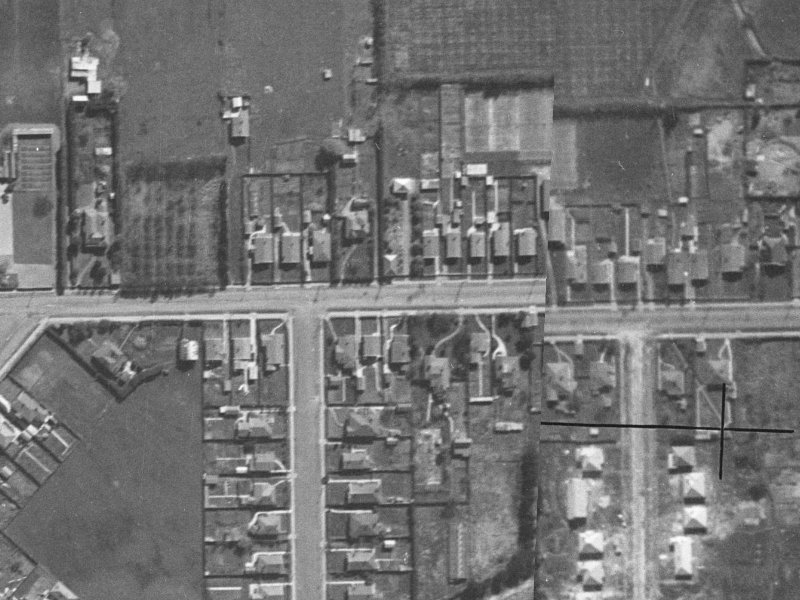 271E Woodham Road from the air, 1940-1944
