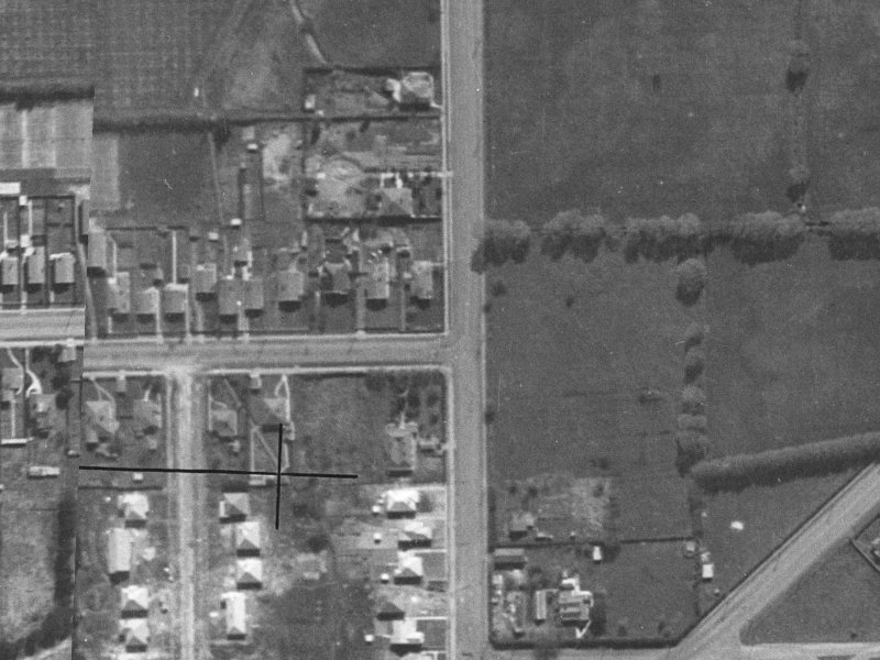 321 Woodham Road from the air, 1940-1944