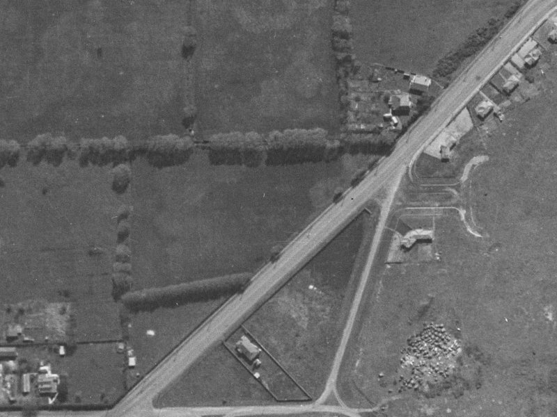 Woodham Road from the air, 1940-1944