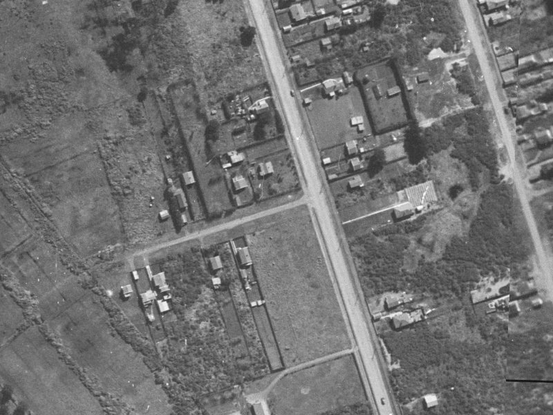 2 Cradock Street from the air, 1940-1944