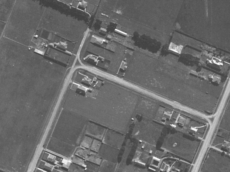 19 Wittys Road from the air, 1940-1944