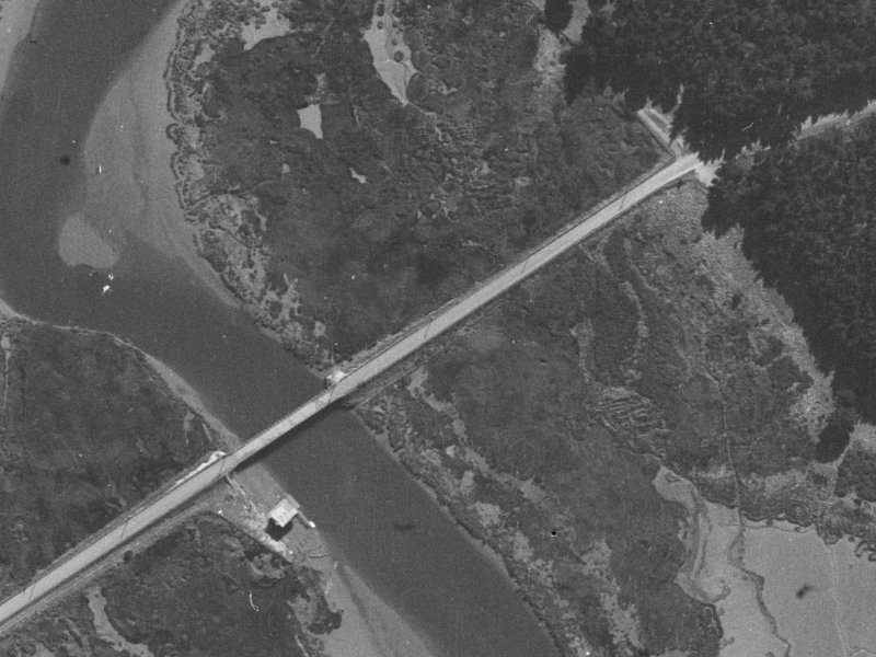 131 Bridge Street from the air, 1940-1944