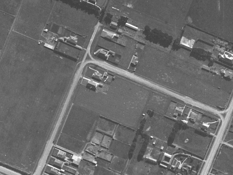 21 Wittys Road from the air, 1940-1944