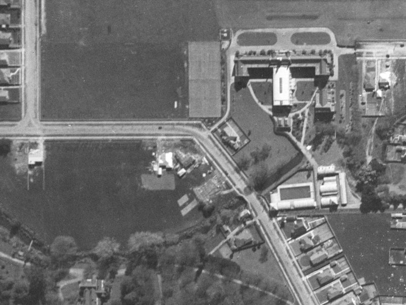 38 Kahu Road from the air, 1940-1944