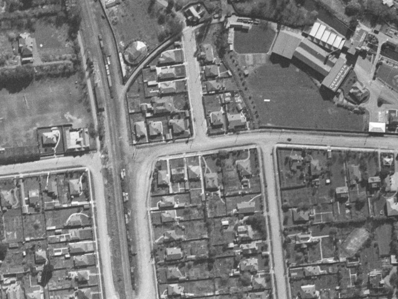 19 Matai Street East from the air, 1940-1944