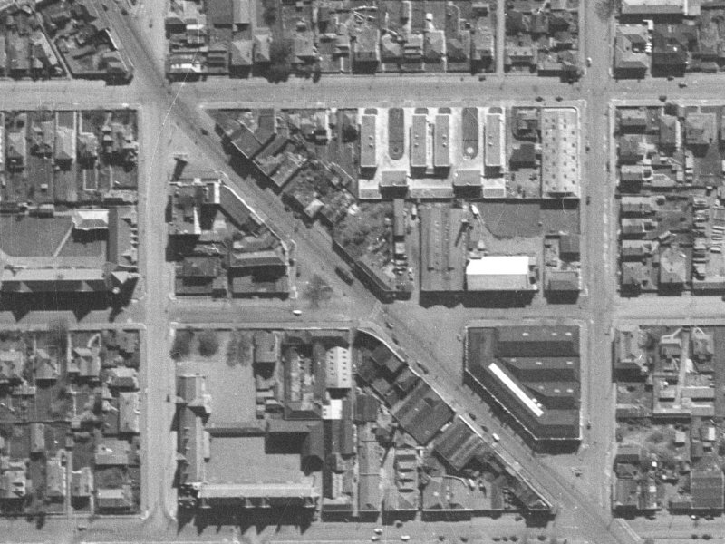 50 Victoria Street from the air, 1940-1944