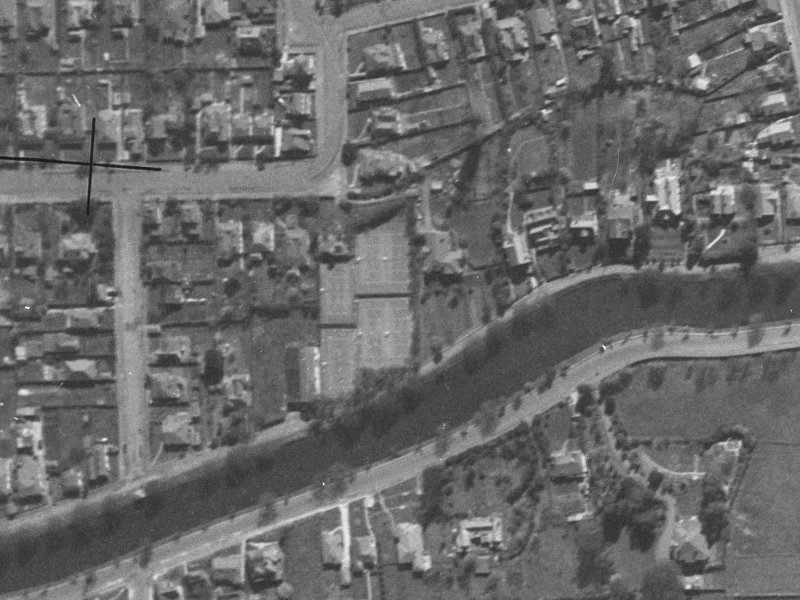 63 River Road from the air, 1940-1944