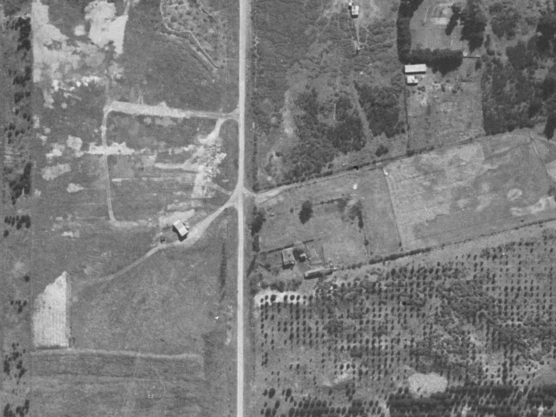 Kearneys Road from the air, 1940-1944