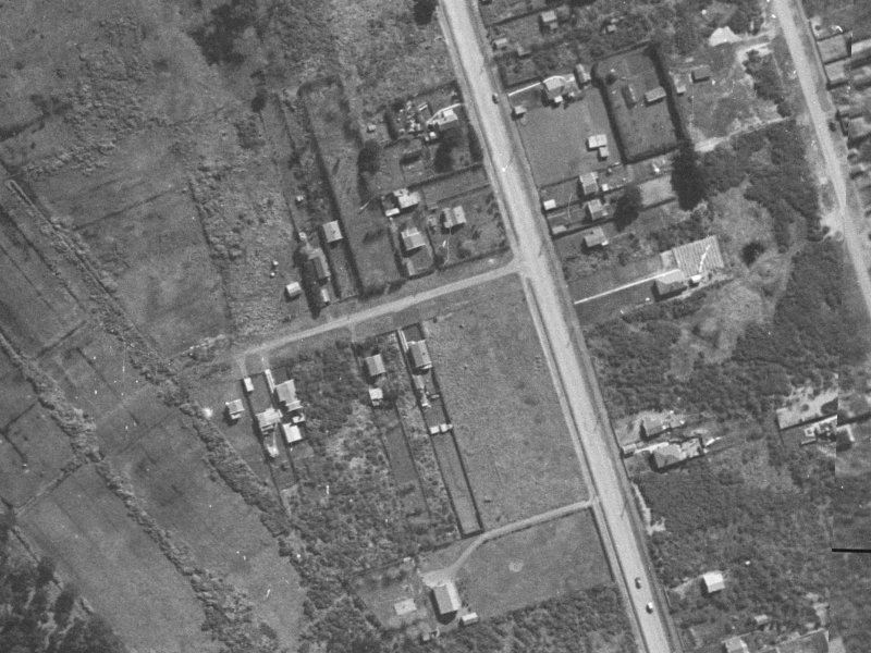 9 Cradock Street from the air, 1940-1944