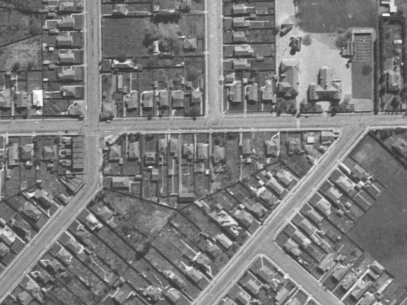 188 Woodham Road from the air, 1940-1944