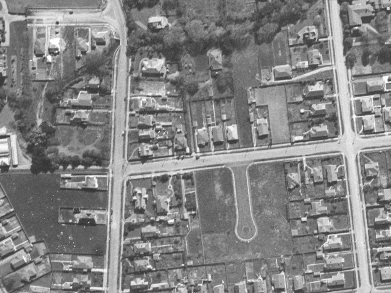 92 Matai Street from the air, 1940-1944