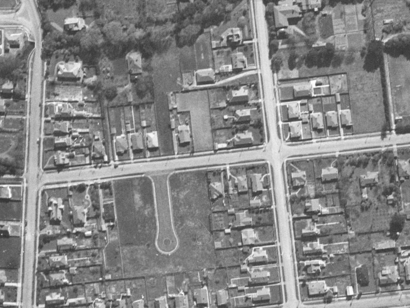 84 Matai Street from the air, 1940-1944