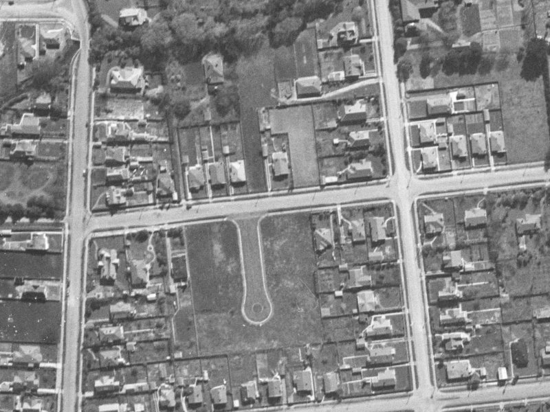 1 Nikau Place from the air, 1940-1944