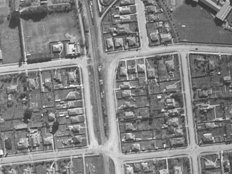 31 Mona Vale Avenue from the air, 1940-1944